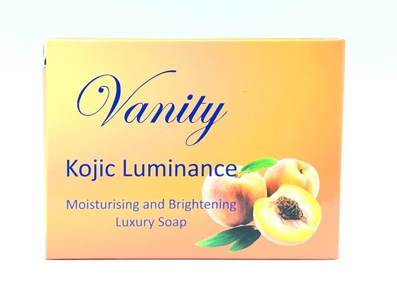 Vanity, Kojic Luminance moisturising and brightening luxury soap, 100g
