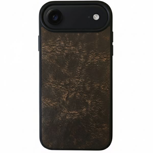 Genuine Buffalo Leather Phone Case Compatible with iPhone 17 Range