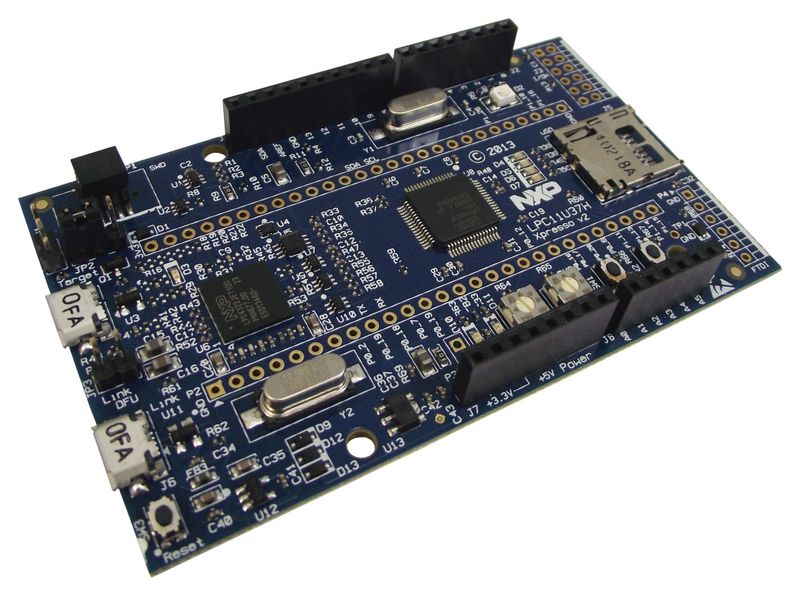 NXP (OM13074UL) Development Board, LPC11U37H MCU, LPC-LinK2 Debugger