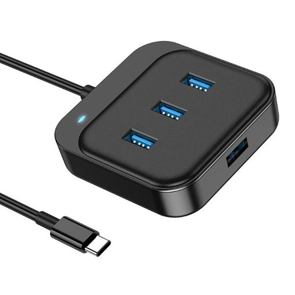 YAS 4-in-1 Type C To 4 USB 2.0 Converter