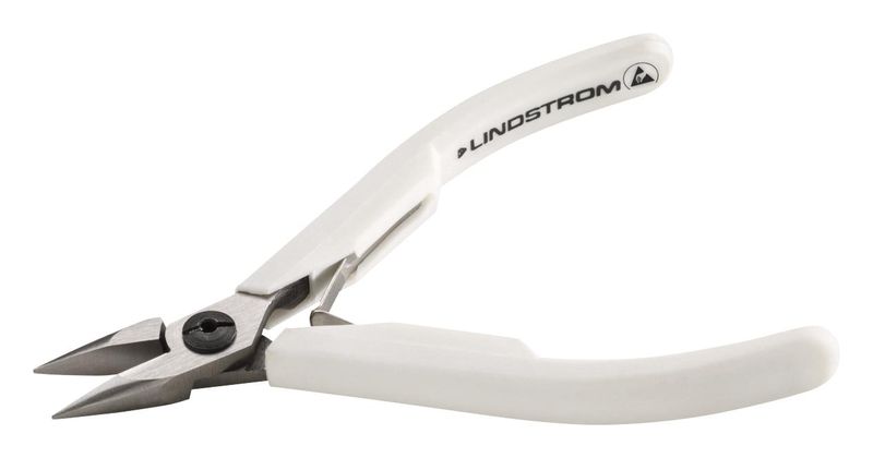 Lindstrom (7893) Length Short Snipe Nose Pliers, 120mm, Antistatic