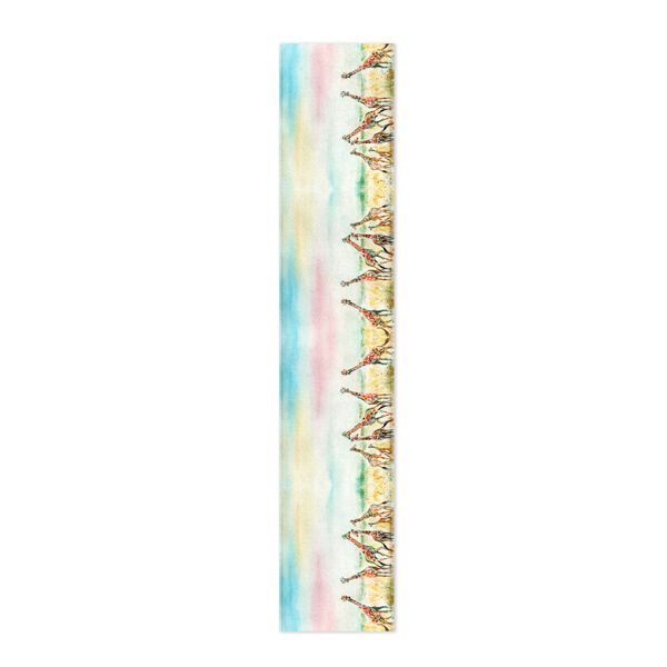 Giraffe Family By Kristin Van Lieshout Table Runner