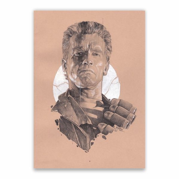 Arnold Schwarzenegger Pop Art Poster - A1