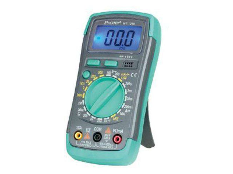 PRK MT-1210 3.5 Digit Digital Multimeter with Backlight &amp; Hold Function