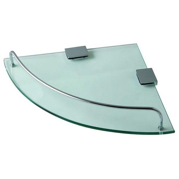 Gio Bella Corner Glass Shelf (2 Pack)