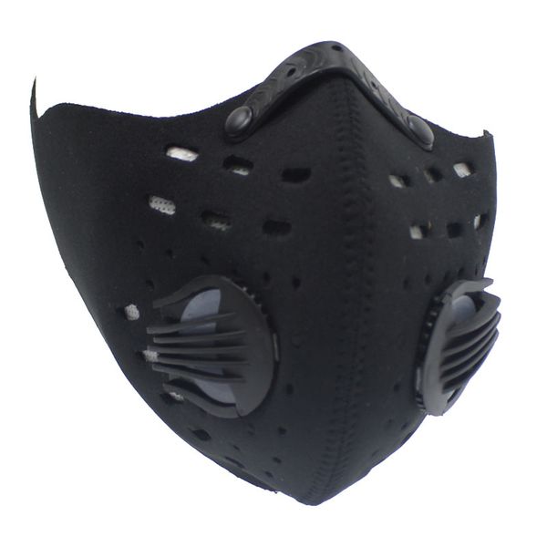Dual Valve Respirator Mask - Washable and Reusable - Skin Friendly - Red