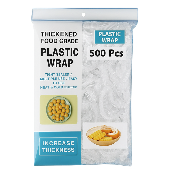 500Pcs Bowl Covers Elastic Food Fresh Keeping Bag Dish Sealing Wrap Covers