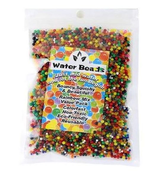 Fidget Toy Sensory Water Beads Squishy Kids Play Toy Flower Decorations