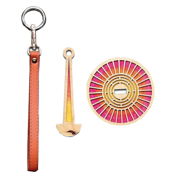 Craft 3pc DIY Portable Wrist Pendant Yarn Holder - 15cm
