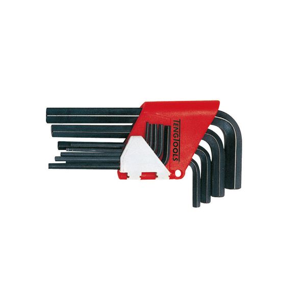 TengTools - 9 piece Metric Hex Key Set (Allen Key) - 1479MMR
