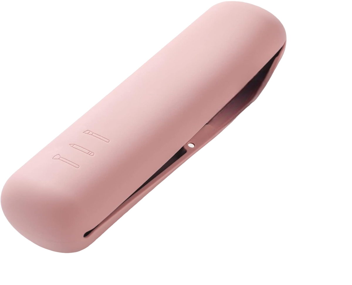 Travel Makeup Brush Holder: Magnetic, Portable, Anti-Fall