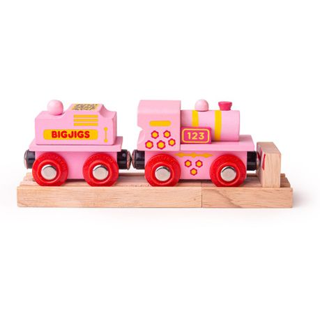 pink train set