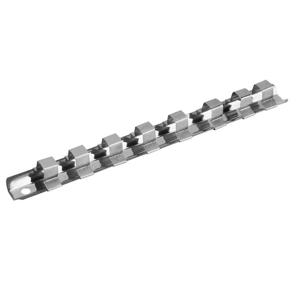 Carbon Steel 8 Socket Rack Storage Divider Rail Tray Holder Shelf Stand Too
