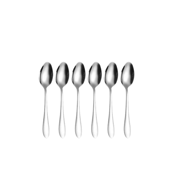 G19-2-13 Premium 6-Piece Stainless Steel Spoon Set
