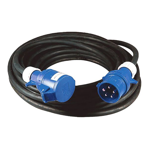 IEC309 16A 2P+E Rubber Extension Cord IP44 5m