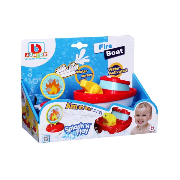 BB Junior Splash 'N Play Bath Toy - Fire Boat