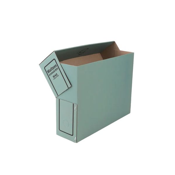 Waltons Corrugated File Storage Box Transfer Case Collapsible