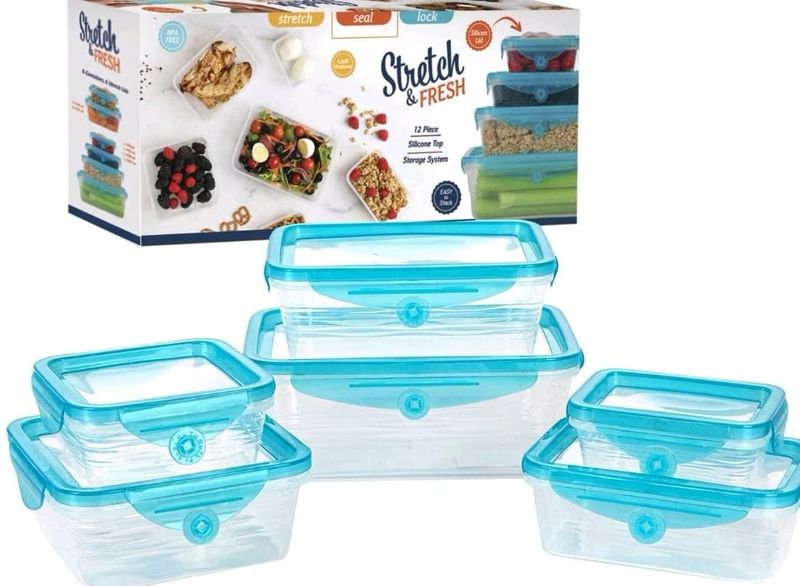 Silicone Lid Storage System
