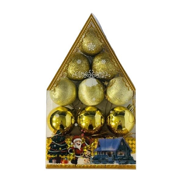 Christmas Tree Baubles - Christmas Balls (Set of 12)