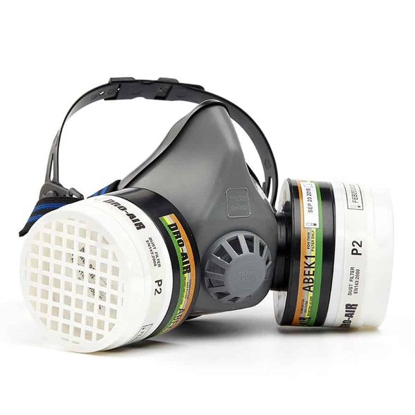 Dromex TPR Twin Half Mask with Filter Set