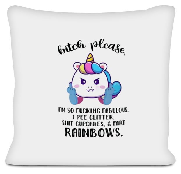 I Pee Glitter Birthday Christmas Gay Lesbian Gift Scatter Cushion