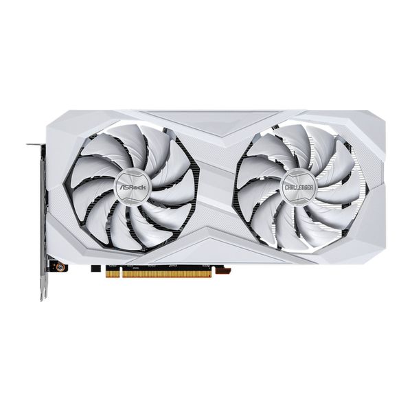 ASRock Radeon RX6600 Challenger D 8GB GDDR6 128-BIT Graphics Card - White