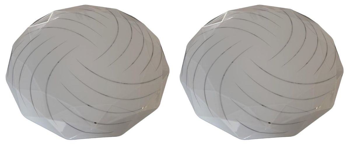 Hello Today LED Hexagonal Shape Ceiling Light 24W - Cool White 2 Pack