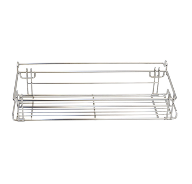 Outdoor Aluminum Table Side Storage Rack Hanging Mesh IGT Table Expansion