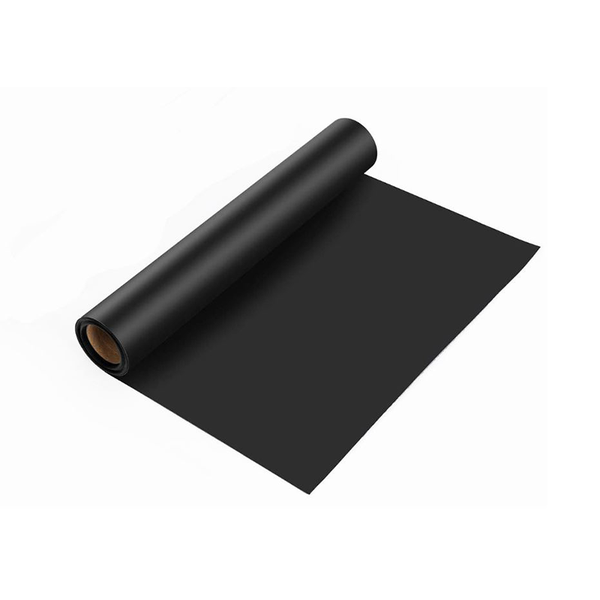 PU T-Shirt Transfer Vinyl - Plain Black 31cm x 2m