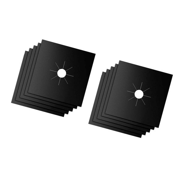 Gas Cooker Protector Kitchen Burner Cover Reusable -10 Piece