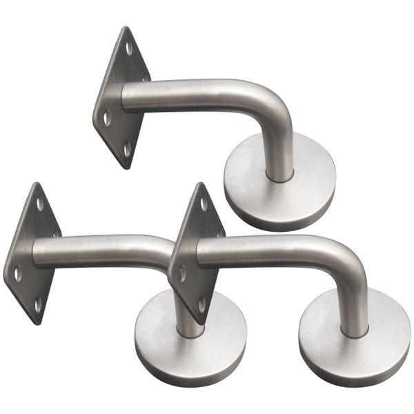 3Pcs Elegant Handrail Bannister Stair Rail Supports Brackets