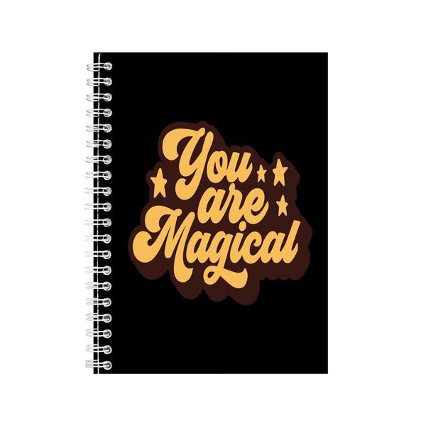 You are A5 Notebook Spiral and Lined Motivational Saying Graphic Notepad187
