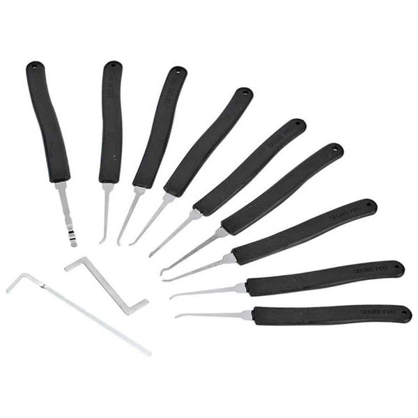 Klom 9 Piece Lock Pick Set Starter
