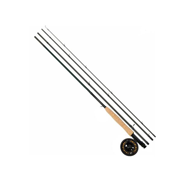Daiwa S4 Trout Fly 8'0" 4 Weight Floating Line Fly Fishing Combo