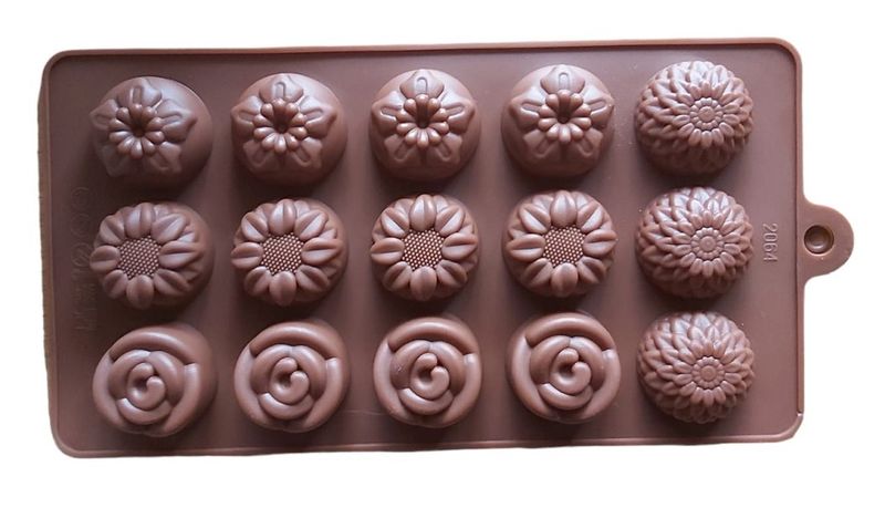 Flower Chocolate Truffle Mould