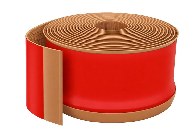PVC Skirting Board Yellow Oak - 10 Meters x 10cm