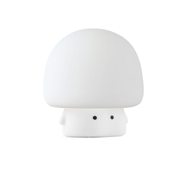 Silicone Squishy Mushroom LED Rechargeable Night Light with 3 Level Dim