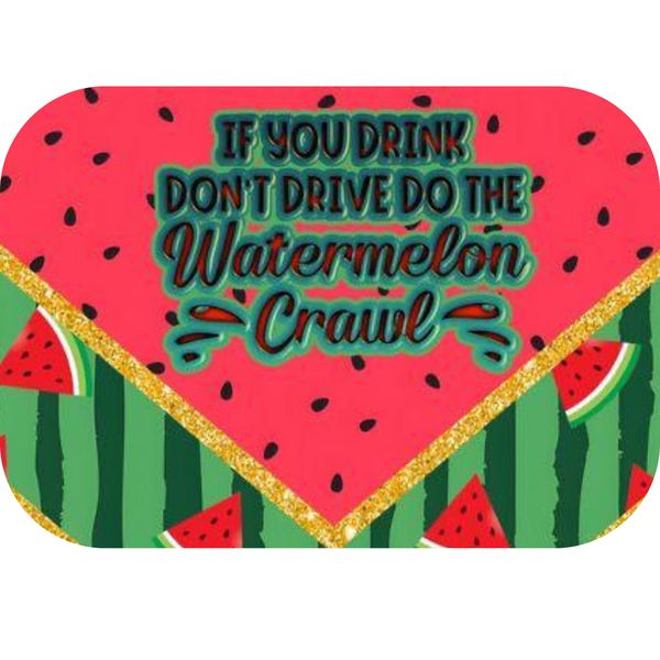 Watermelon Printed Mouse Pad