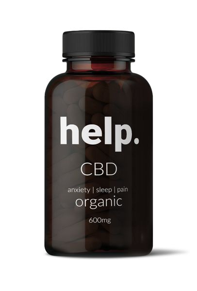 Help CBD Capsules 600mg (99% pure Isolate)