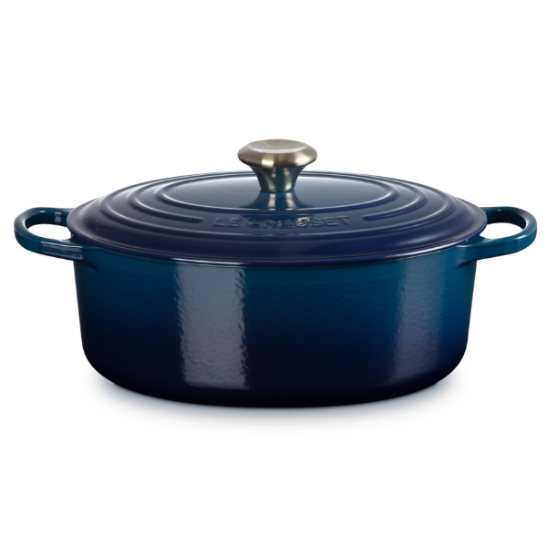 Le Creuset Signature Oval Cast Iron Casserole - 29cm - Agave | Shop ...