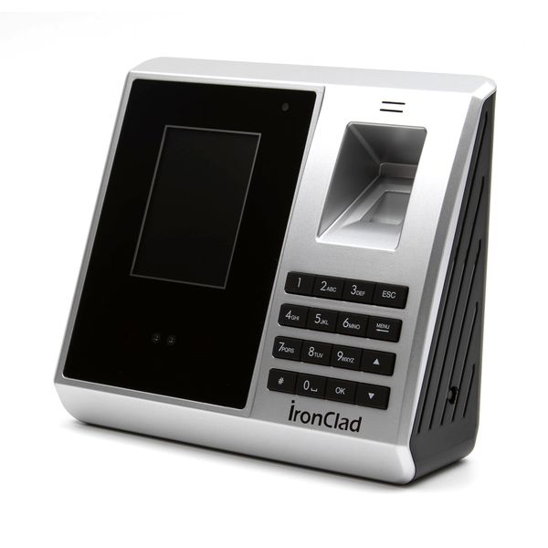 IronClad Fingerprint Biometric &amp; Facial Recognition Time Attendance Machine
