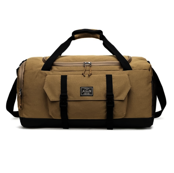55L Extra-Large Sports Duffel Bag with Shoe Compartment