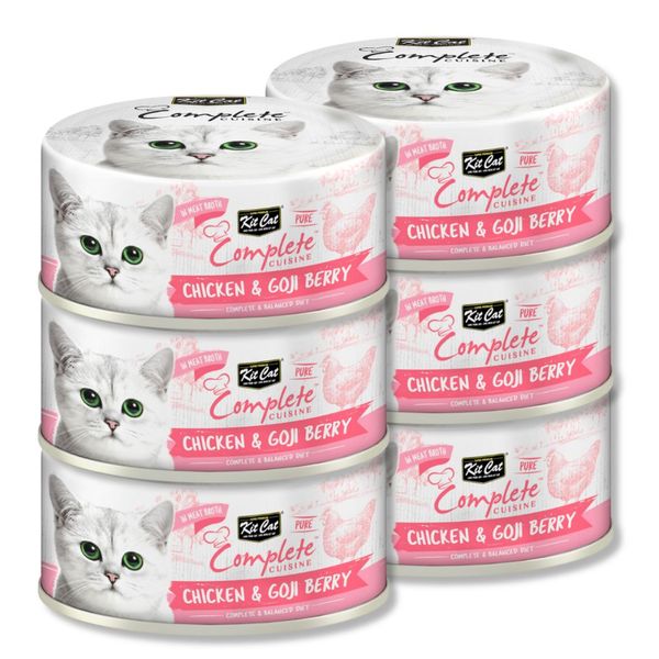 Kit Cat - Complete Cuisine Chicken &amp; Goji Berry (6 x 70g)