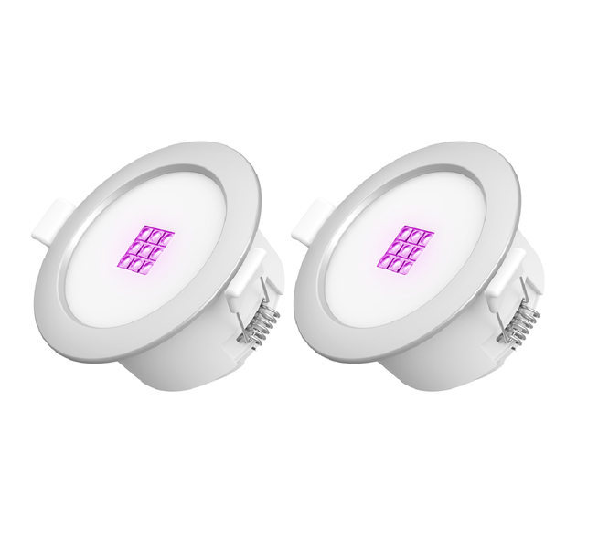 Downlighter LED / UV - Dual Pack - 3000K