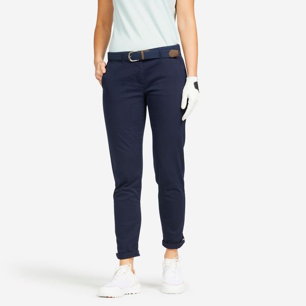 Inesis Women's Golf Trousers - MW500 - Navy Blue