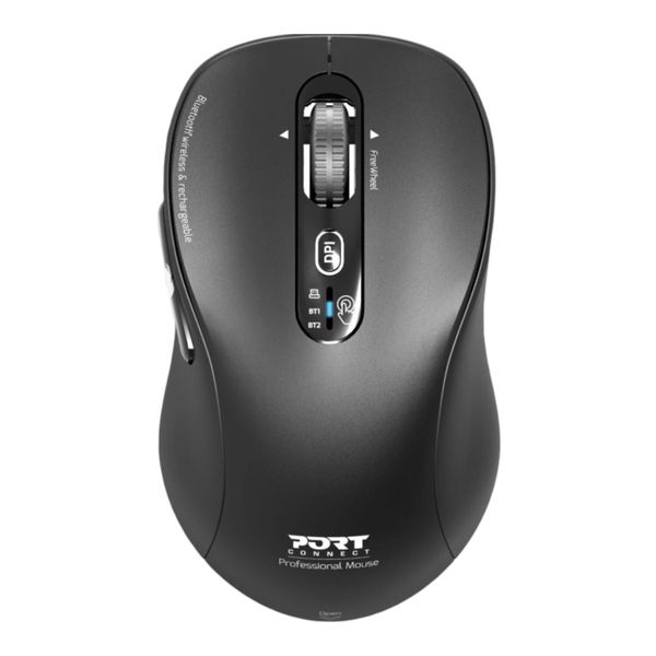 Port Connect Rechargeable Expert Wireless Bluetooth Mouse