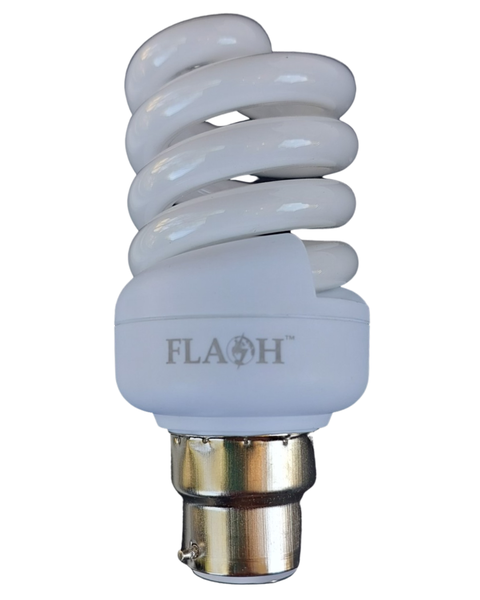 Halogen Flaoh 15W Spiral Globe 80% Energy Saver