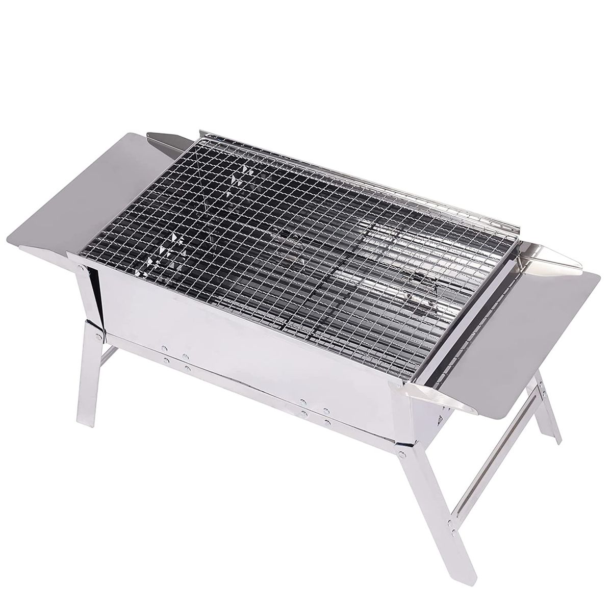 Portable Barbecue Braai Charcoal Grill Folding BBQ Grill Height 32cm