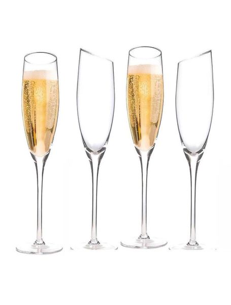 Verge Flute Glasses - Set Of 4