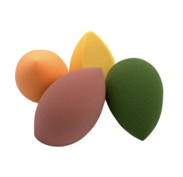 Medium Beauty Blending Makeup Blender Sponges Light - Pack Of 4